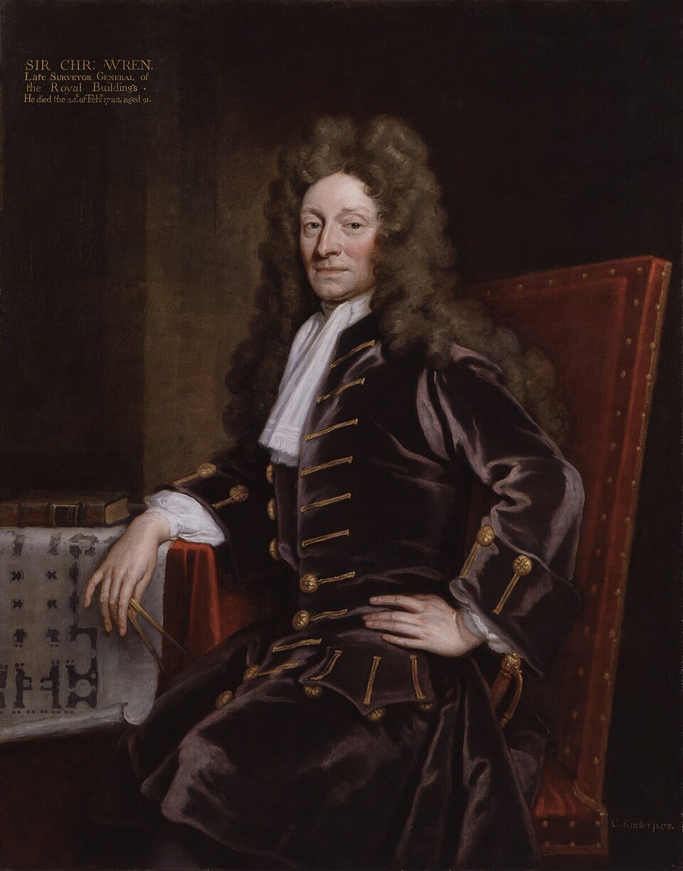 Portrait of Sir Christopher Wren
