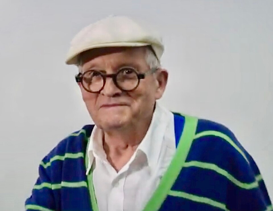 Photograph of David Hockney