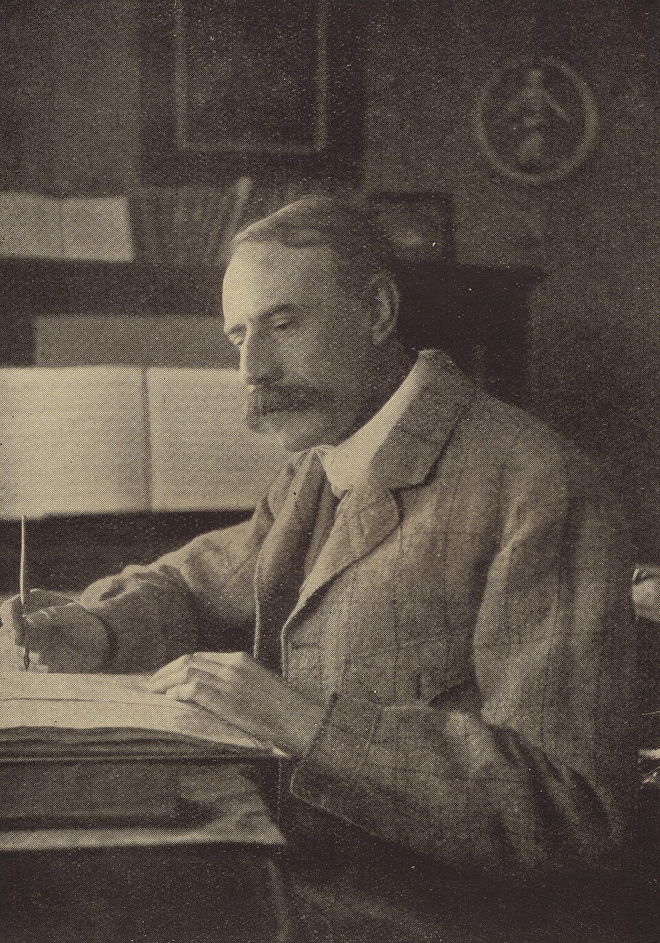 Portrait of Sir Edward Elgar