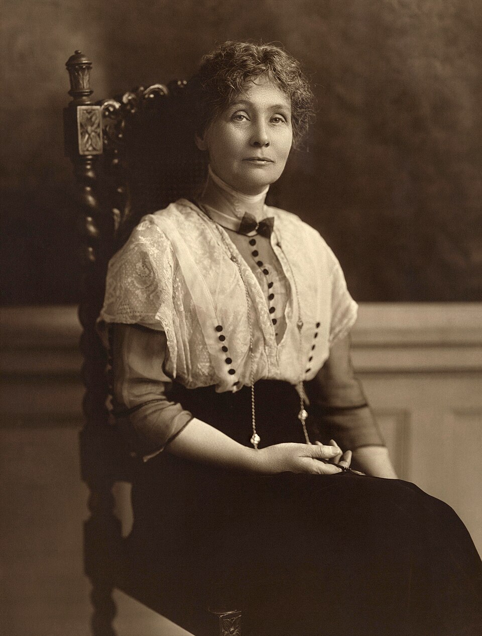Portrait of Emmeline Pankhurst