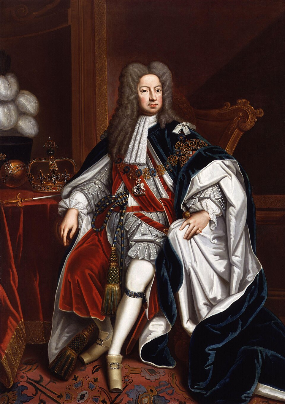 Portrait of King George I