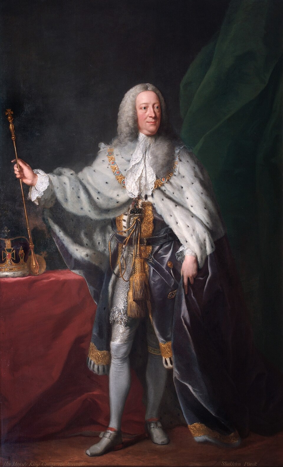 Portrait of King George II