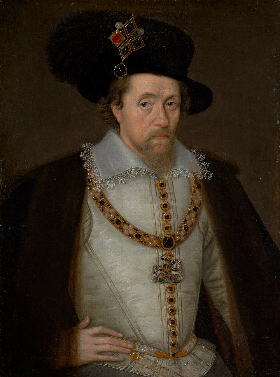 Portrait of King James I