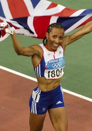 Photograph of Dame Kelly Holmes
