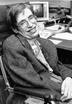 Photograph of Stephen Hawking