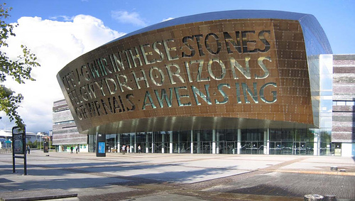 Wales Millennium Centre in Cardiff